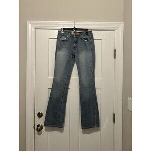 Levi's 524 too superlow Bootcut Med Wash Women’s Blue Jeans Denim Size 9 Y2K